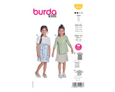 Schnittmuster burda kids - Kleid & Top 9226